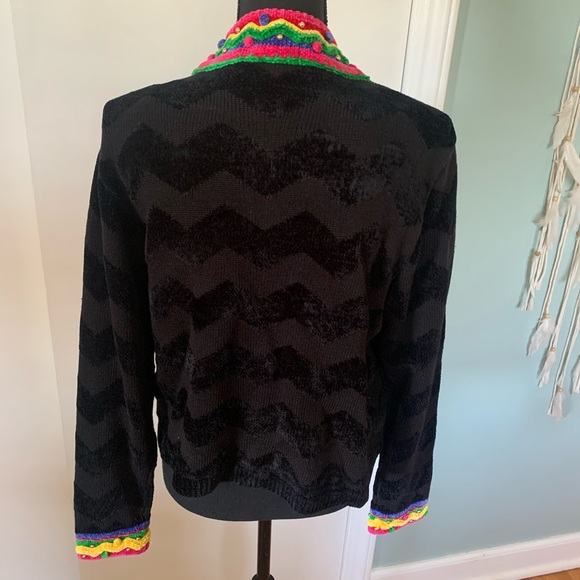 Vintage Berek Sweater Cardigan - Picture 4 of 9